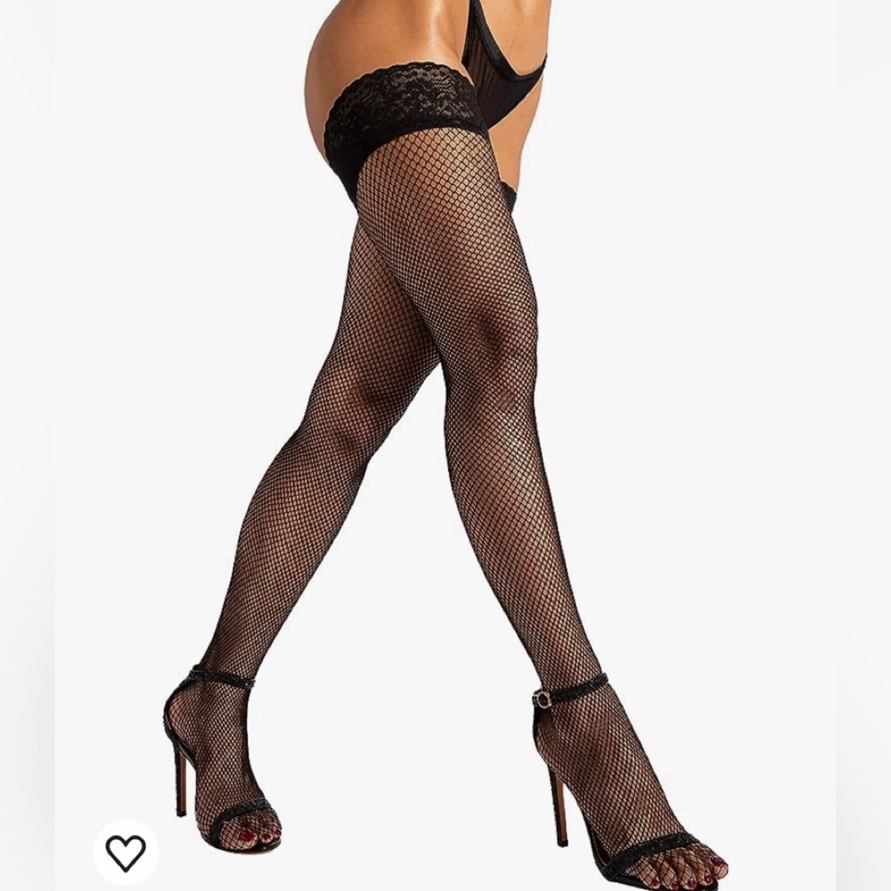 sofsy Fishnet Stockings for Women Lingerie [Made in Italy] XS-S Fishnet Lace